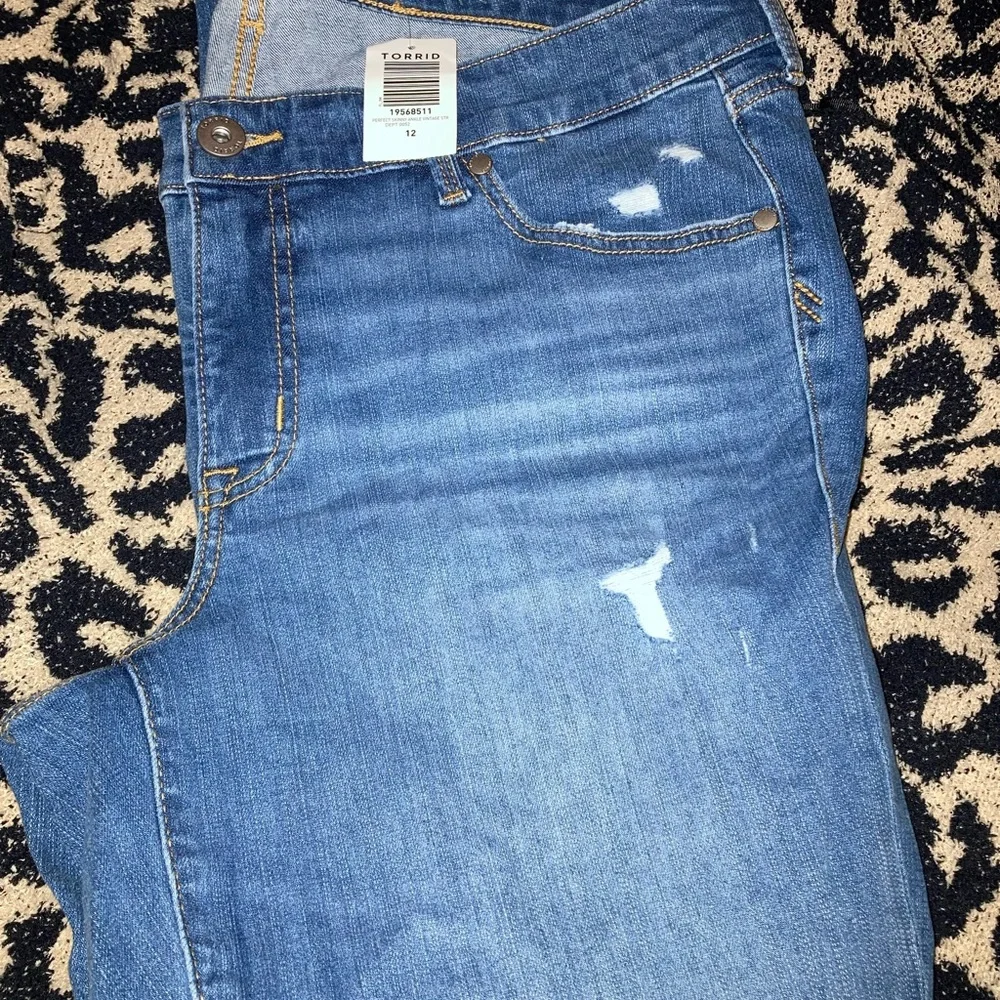 Torrid Perfect Skinny Ankle Vintage Jeans - Picture 7 of 12